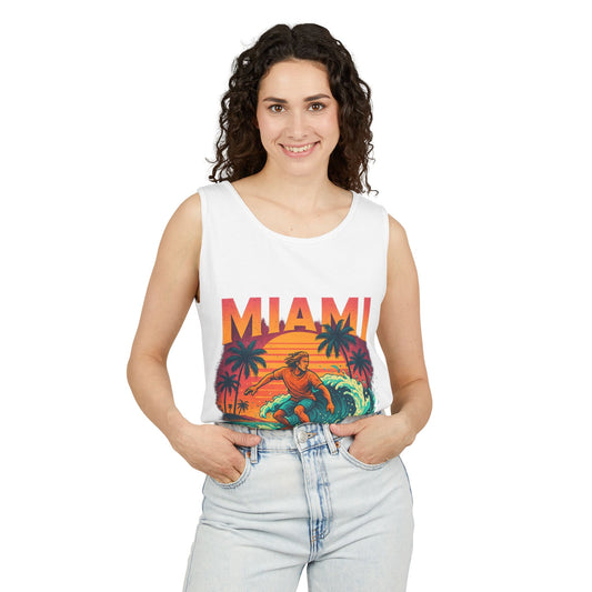 Unisex Garment-Dyed Tank Top Printify