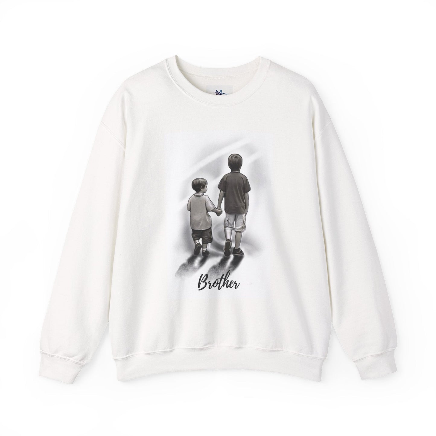 Brotherly Bond Crewneck Sweatshirt | Family Apparel, Sibling Love Printify