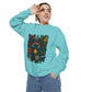 Boho Floral Sweatshirt, Vintage Style, Cozy Layer, Nature Lover Gift, Perfect for Spring and Fall - M/S TMC India