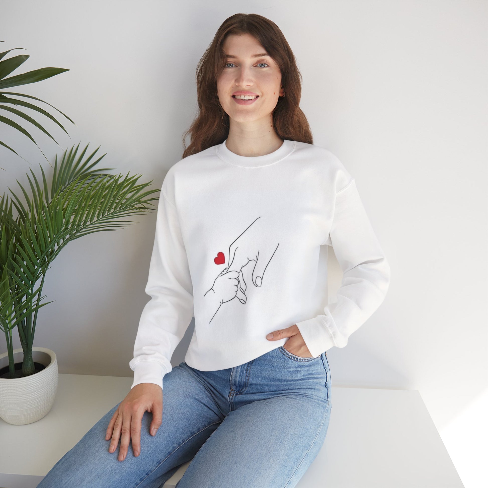 Heartfelt Connection Unisex Sweatshirt - M/S TMC India