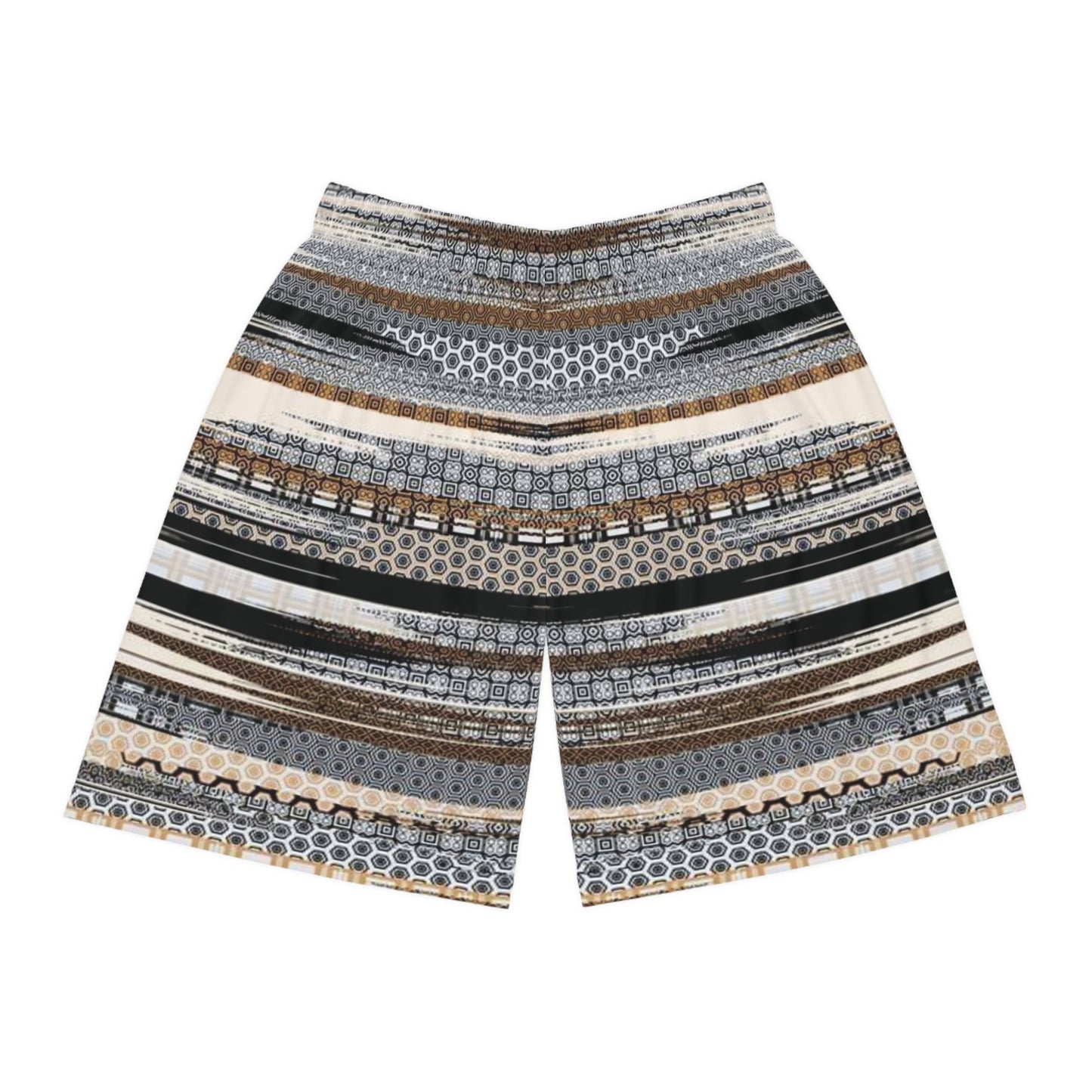 Stylish Basketball Shorts – Trendy Athletic Wear for Active Summer Days Printify