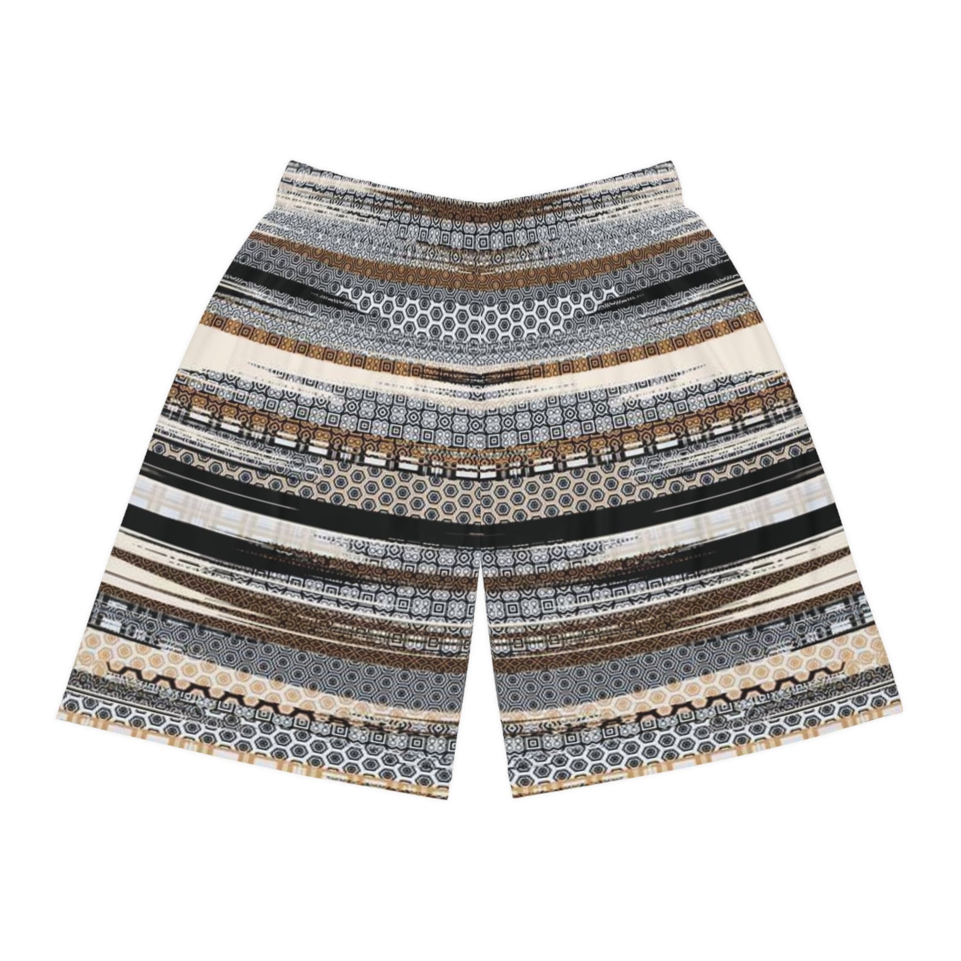 Stylish Basketball Shorts – Trendy Athletic Wear for Active Summer Days Printify