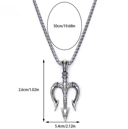 Sea King Trident Cross Border Necklace Pendant - M/S TMC India