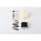 Leather Clip Hair Clip 4-piece Hair Accessory Set CJ