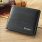 Men's Bifold Leather Credit ID Card Holder Wallet Billfold Purse Clutch Billfold CJ