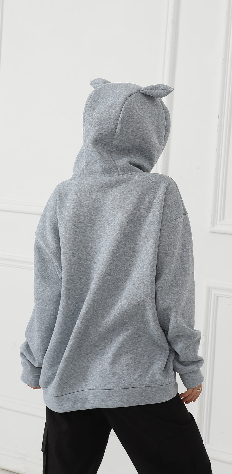 Women's Fashionable Casual Printed Long Sleeved Sweatshirt - M/S TMC India