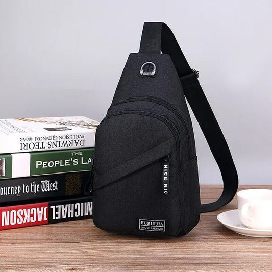 Men Women Sling Bag Chest Fanny Packs Cross Body Travel Sports Shoulder Backpack CJ
