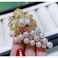 Exquisite And Fashionable Pearl Brooch - M/S TMC India
