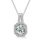 Moissanite S925 Sterling Silver Necklace For Women All-match Niche High Sense - M/S TMC India