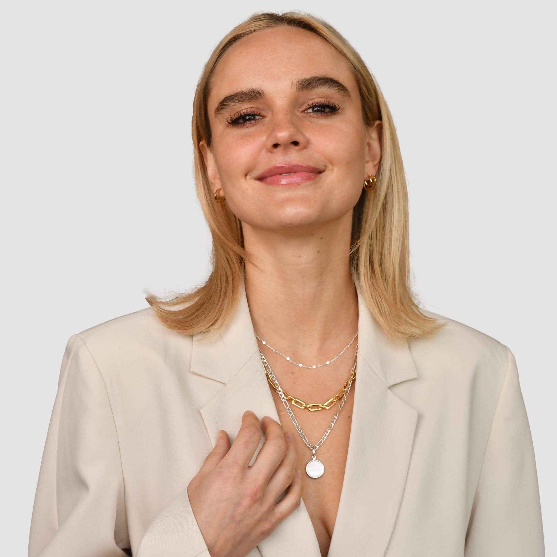 Classic Simple Women's Necklace Collarbone Chain Fashion Jewelry CJ