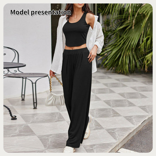 Women's Fashion Simple Solid Color Suit CJ