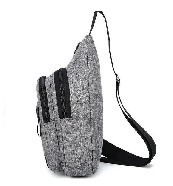 Men Women Sling Bag Chest Fanny Packs Cross Body Travel Sports Shoulder Backpack CJ