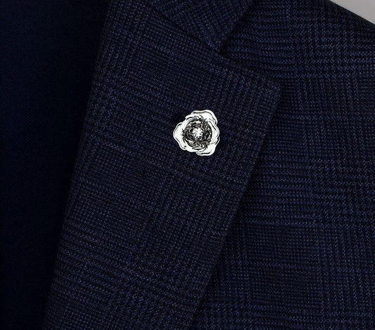 Retro Camellia Zircon Needle - M/S TMC India