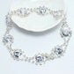 Light Luxury Niche Design, High-end Feel, Super Sparkling Rhinestone Necklace CJ
