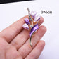 Gorgeous Tulip Flower Brooch, Rustic Style, Small Bouquet, Exquisite Brooch, High-end Feel, Anti Glare Collar Pin Brooch, Clothing Accessories - M/S TMC India